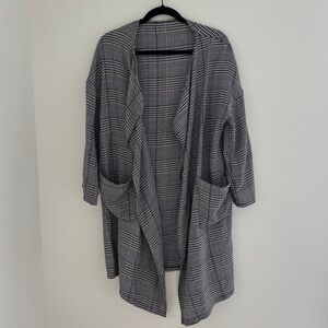 🍀 Plaid Coat with Pockets